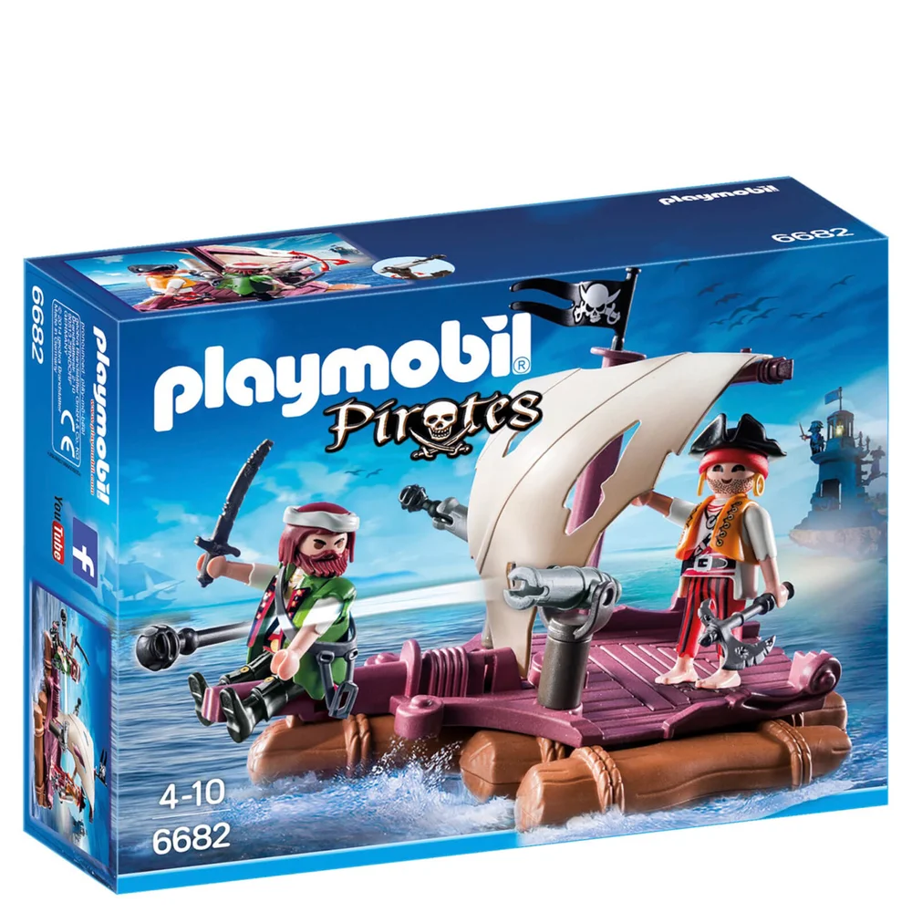 Radeau avec pirates des ténèbres -Playmobil (6682) Image 1