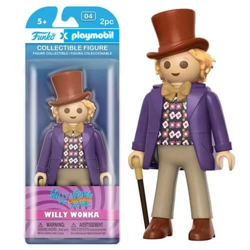 Figurine Funko x Playmobil : Willy Wonka Image 1