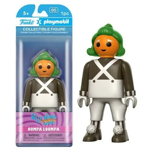 Figurine Funko x Playmobil : Willy Wonka - Oompa Loompa Image 1