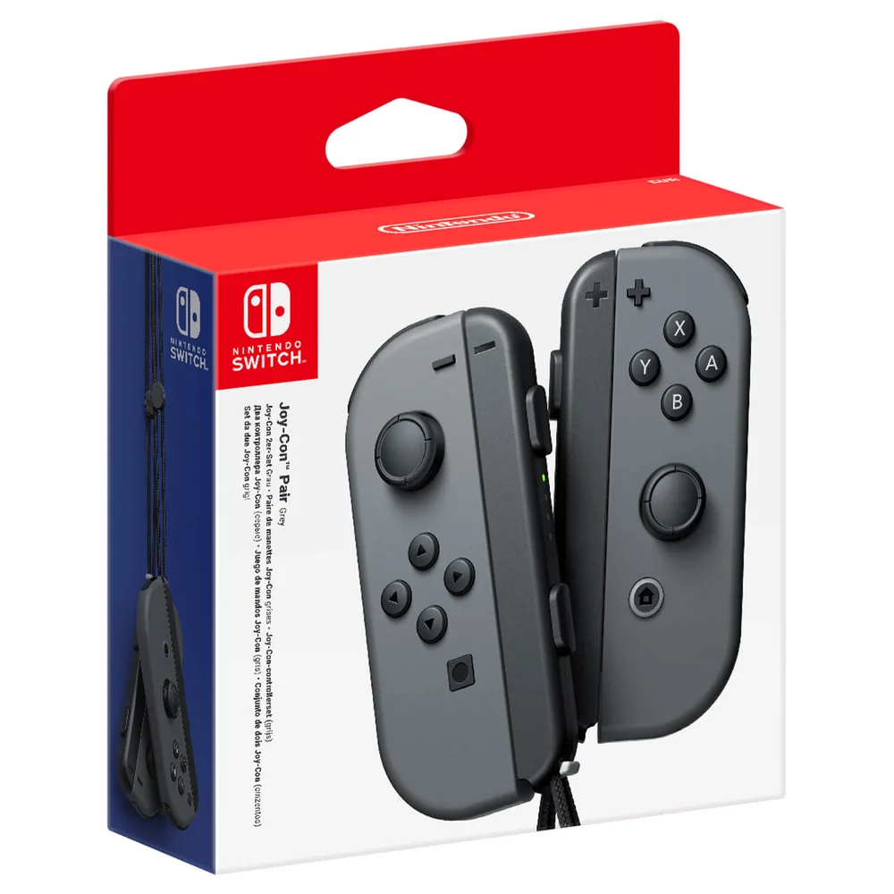 Paire de Manettes Joy-Con - Nintendo Switch (L+R) Gris Image 1