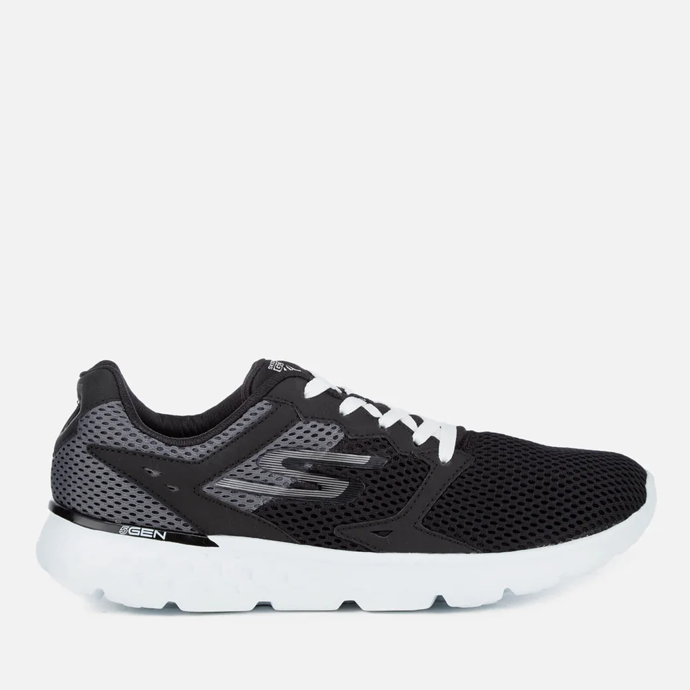 Baskets Homme Go Run 400 Skechers - Noir/Blanc - UK 7 - Noir Image 1