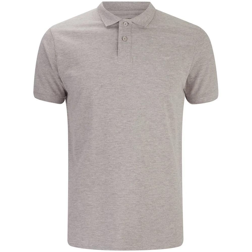 Polo Homme Kerman Threadbare - Gris - S - Gris Image 1