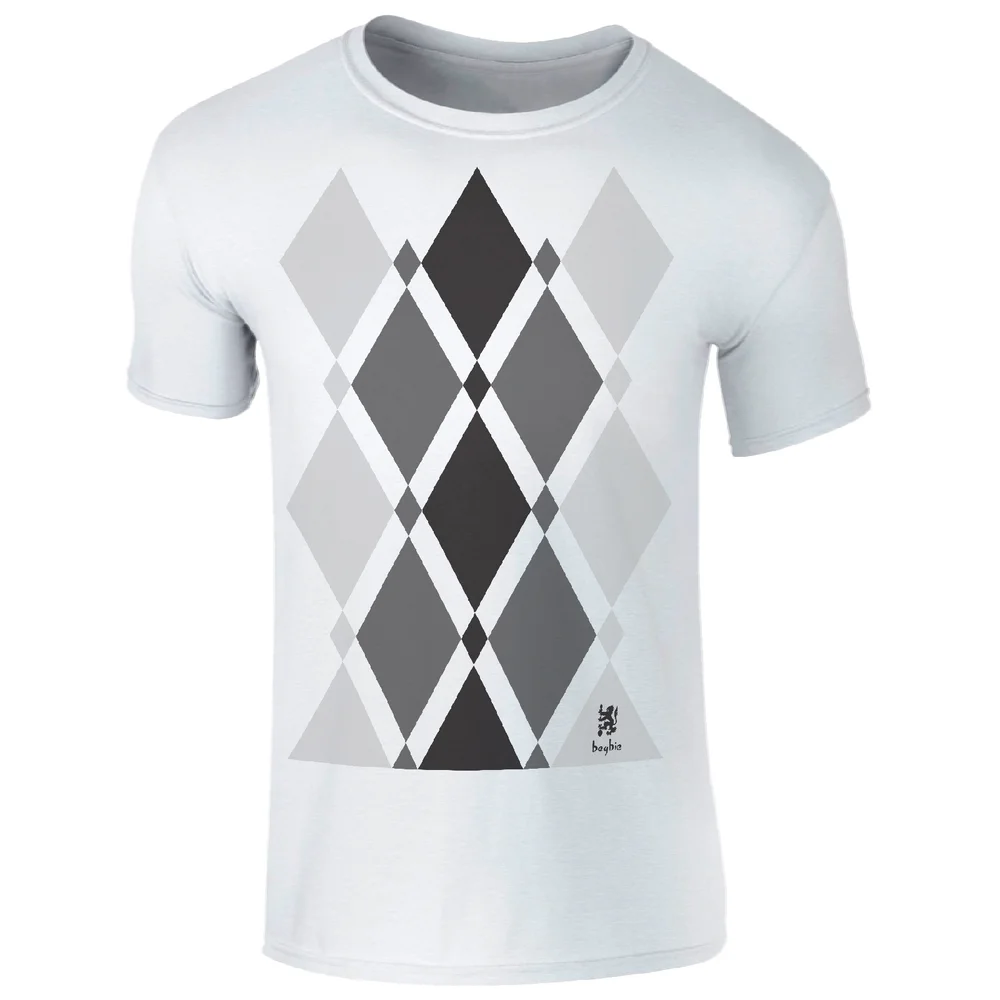 T-Shirt Homme Jacquard Begbie -Blanc - S - Blanc Image 1