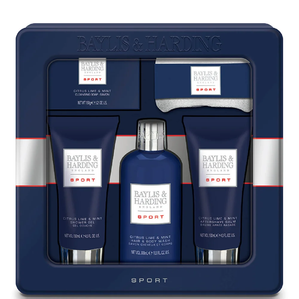 Coffret Cadeau Homme Sport - Baylis & Harding (5 Pièces) Image 1
