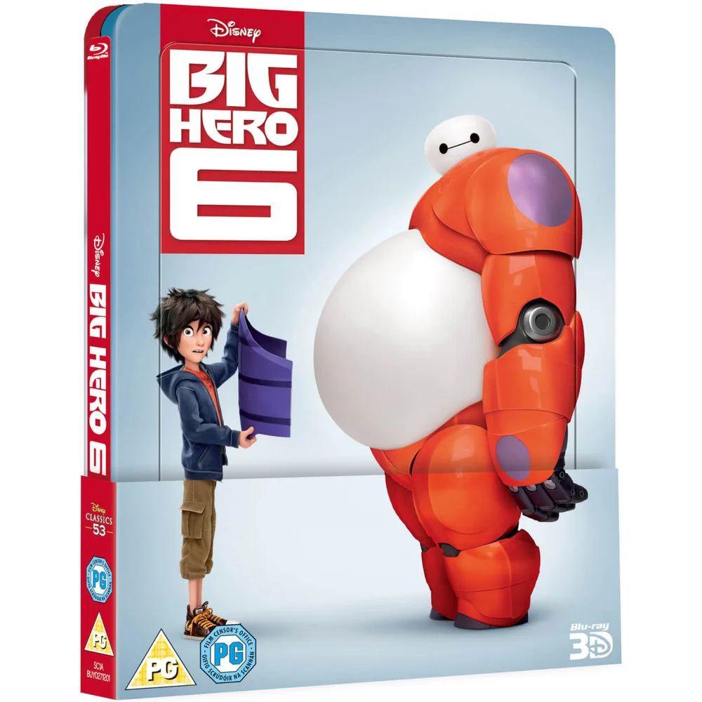 Les Nouveaux Héros 3D (version 2D incluse) Édition Lenticulaire Coffret exclusivité Zavvi Image 1