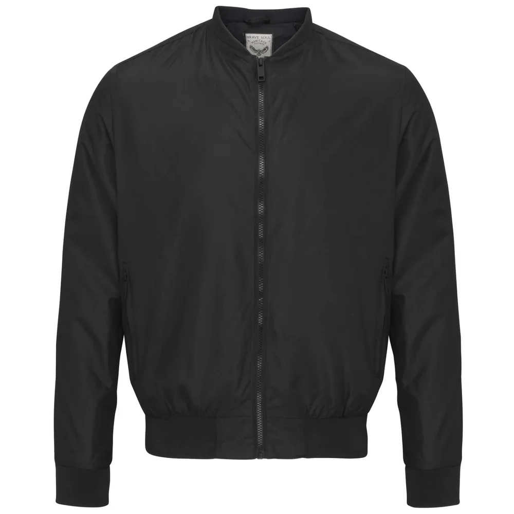 Blouson Bomber Sanjay Brave Soul - Noir - S - Noir Image 1