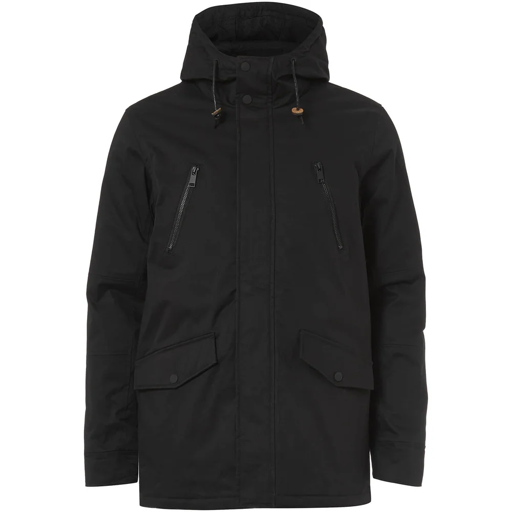 Manteau Parka Homme Fingland Brave Soul - Bleu Marine - S - Bleu Image 1
