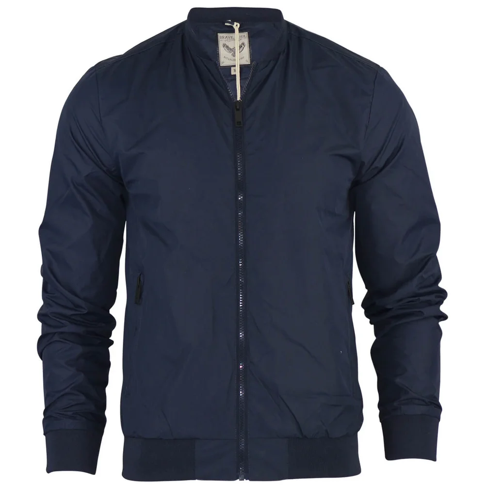 Blouson Bomber Sanjay Brave Soul -Marine - S - Bleu Image 1