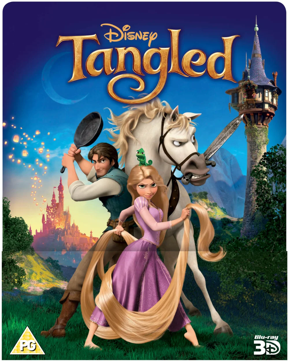 Raiponce 3D + 2D - Steelbook lenticulaire d'édition limitée exclusive Zavvi (Édition UK) Image 1