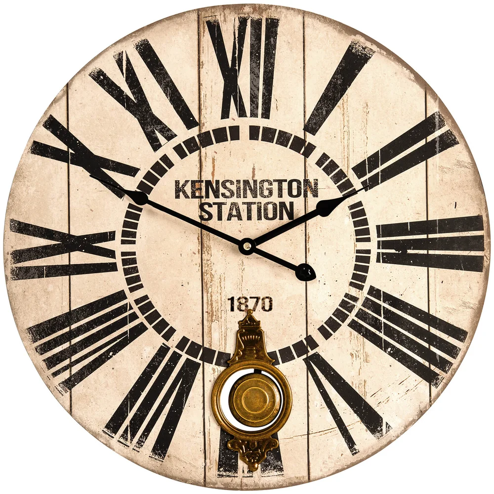 Horloge Gare Rétro - Fifty Five South Image 1