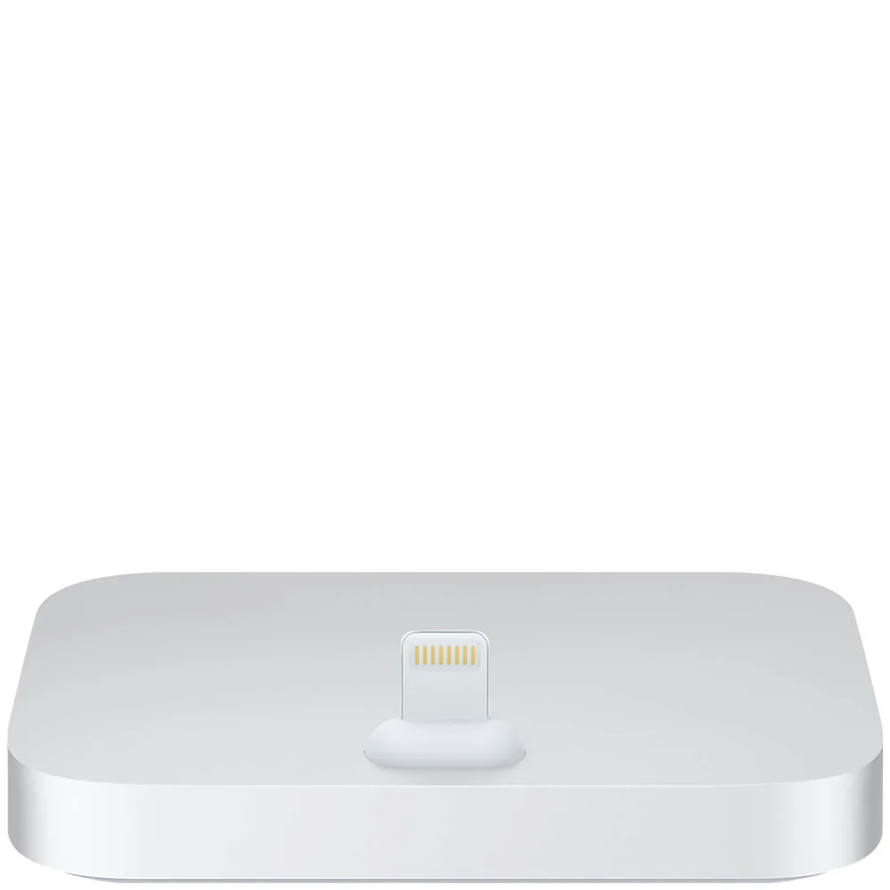 iPhone Lightning Dock -Argenté Image 1
