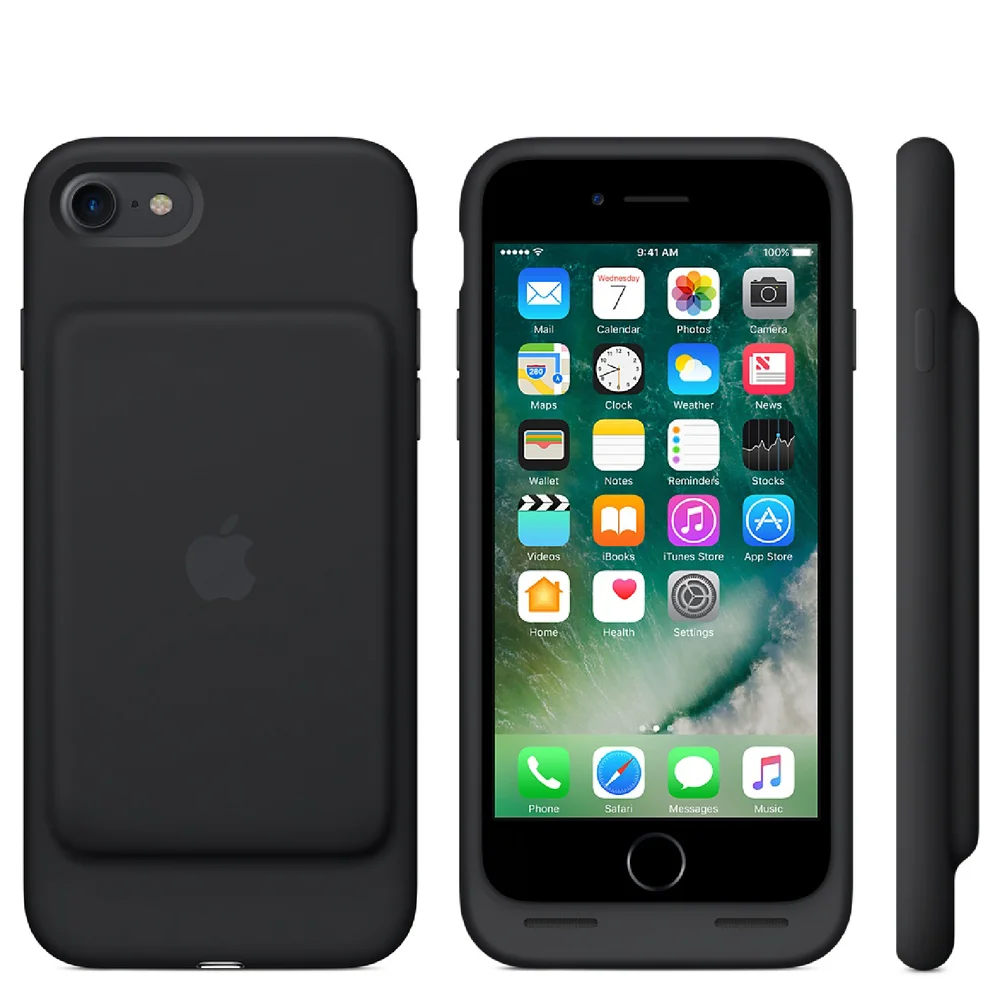 Étui Smart Battery Case iPhone 7 Apple -Noir Image 1
