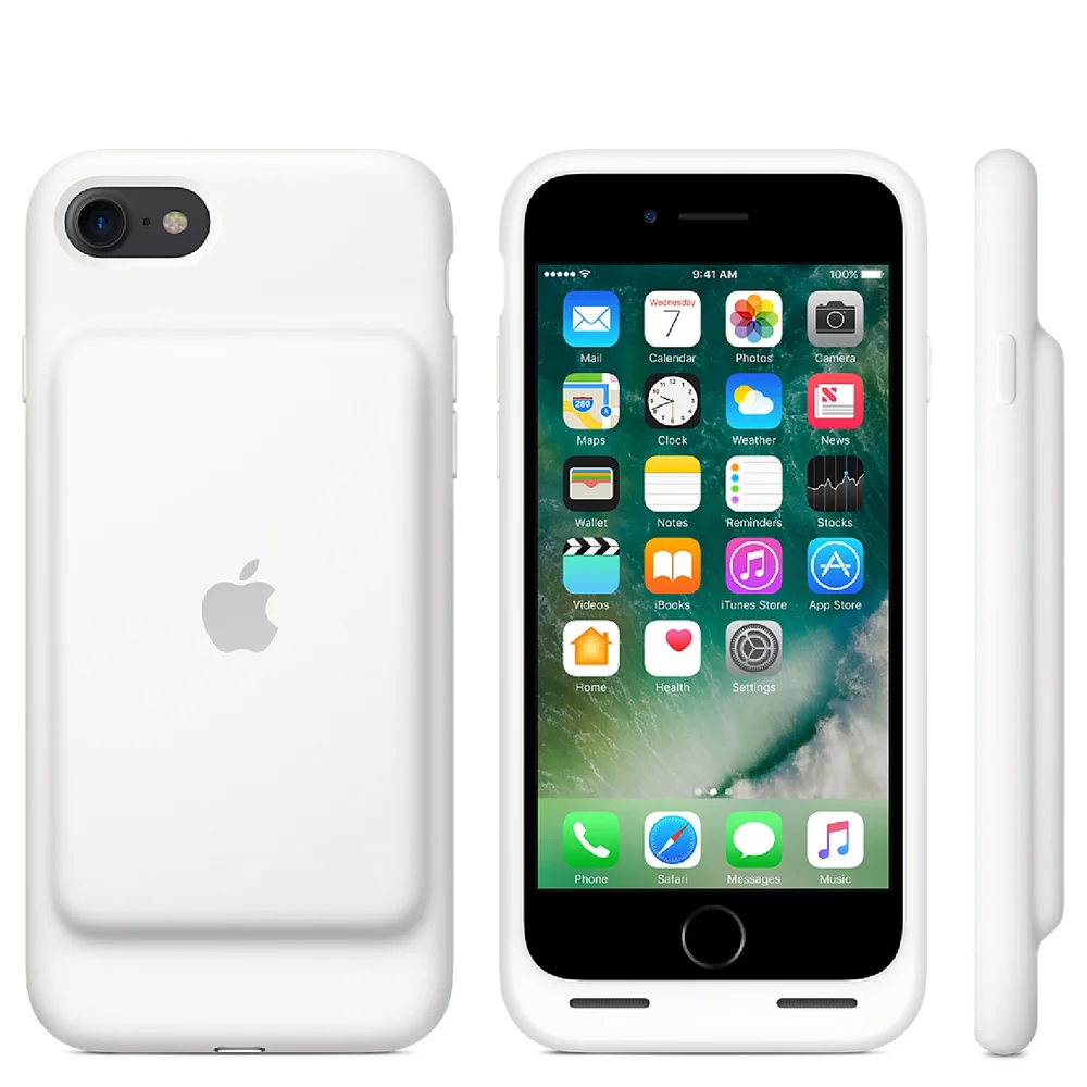 Étui Smart Battery Case iPhone 7 Apple -Blanc Image 1