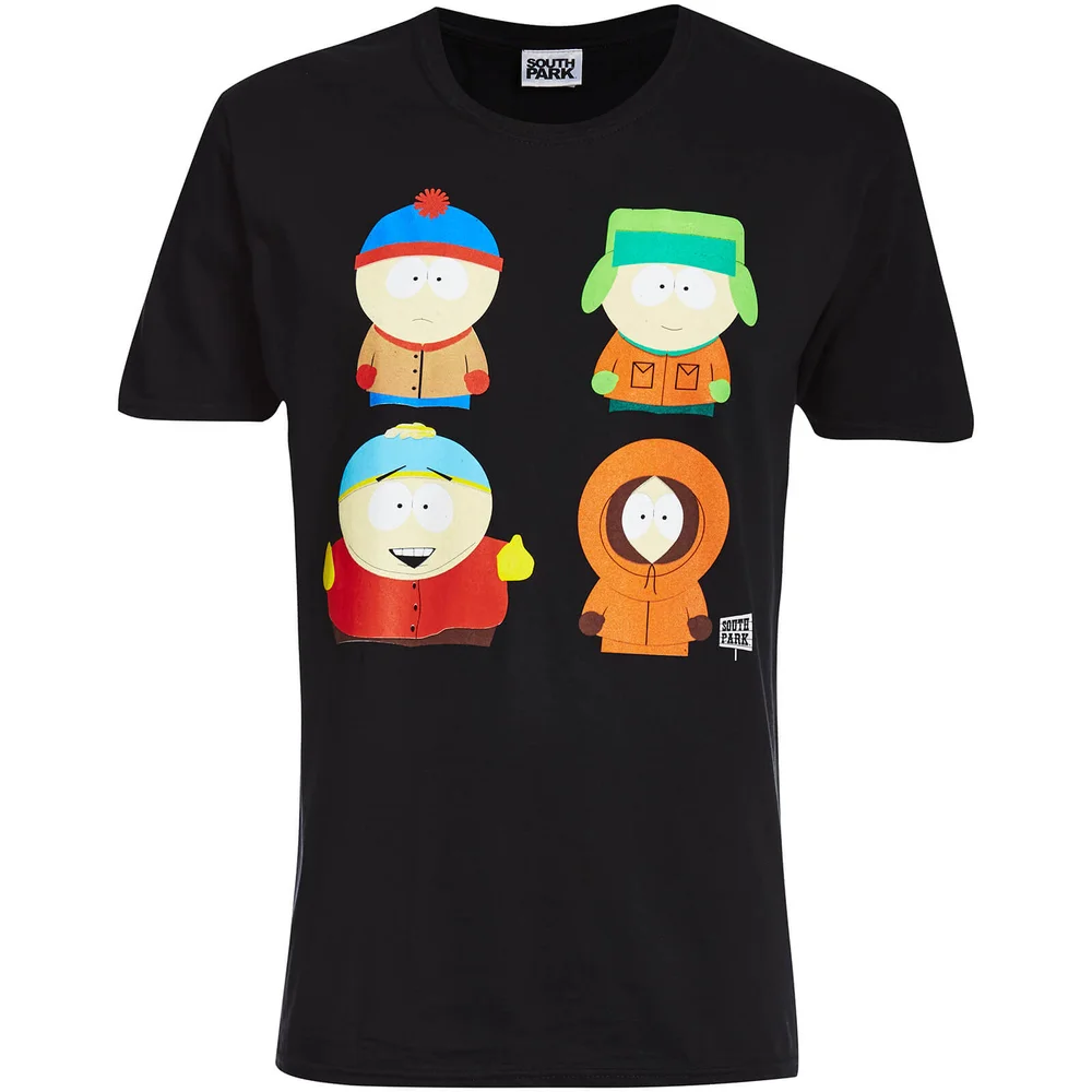 T-Shirt Homme South Park Character - Noir - S - Noir Image 1