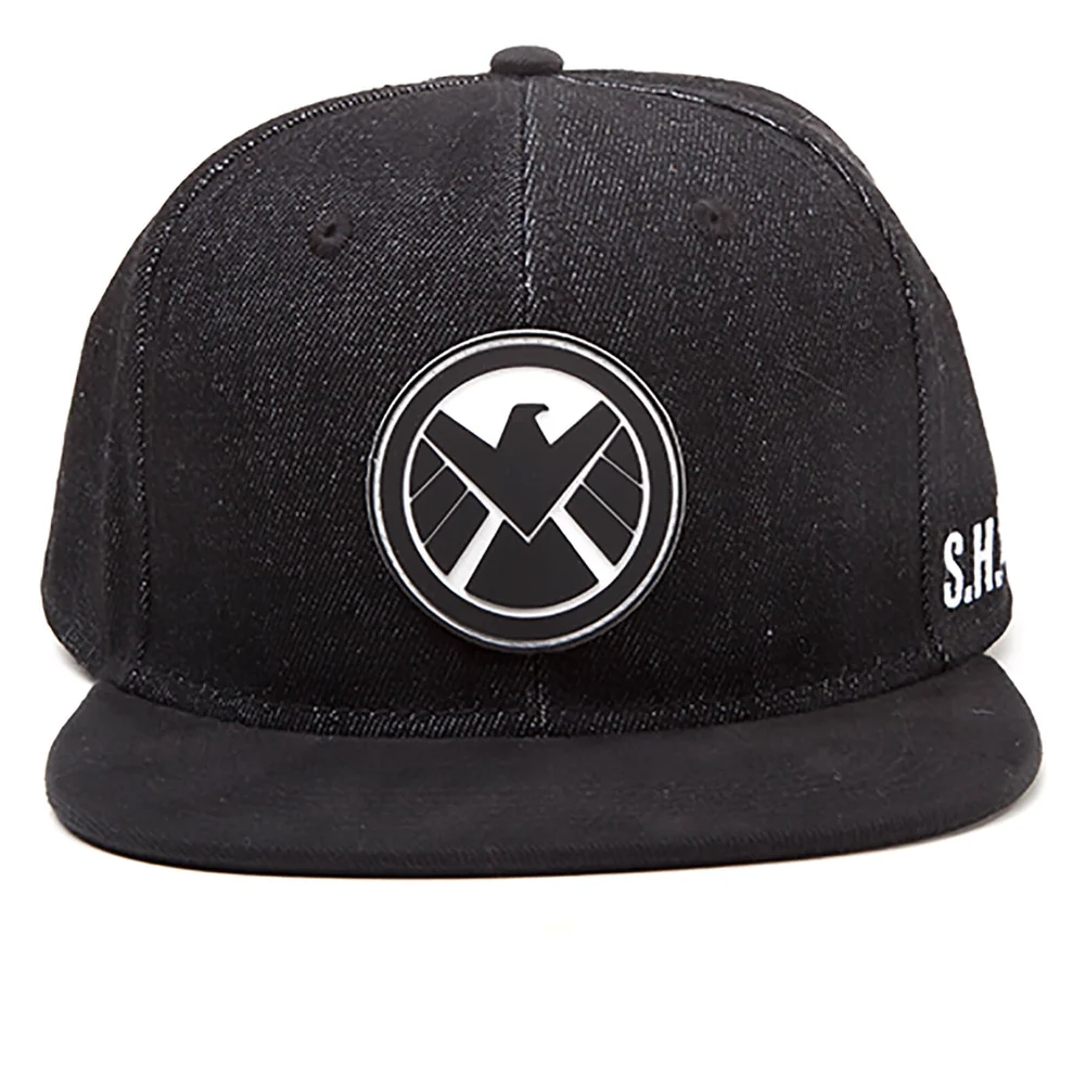 Casquette Marvel Les Avengers Logo du Shield -Noir Image 1