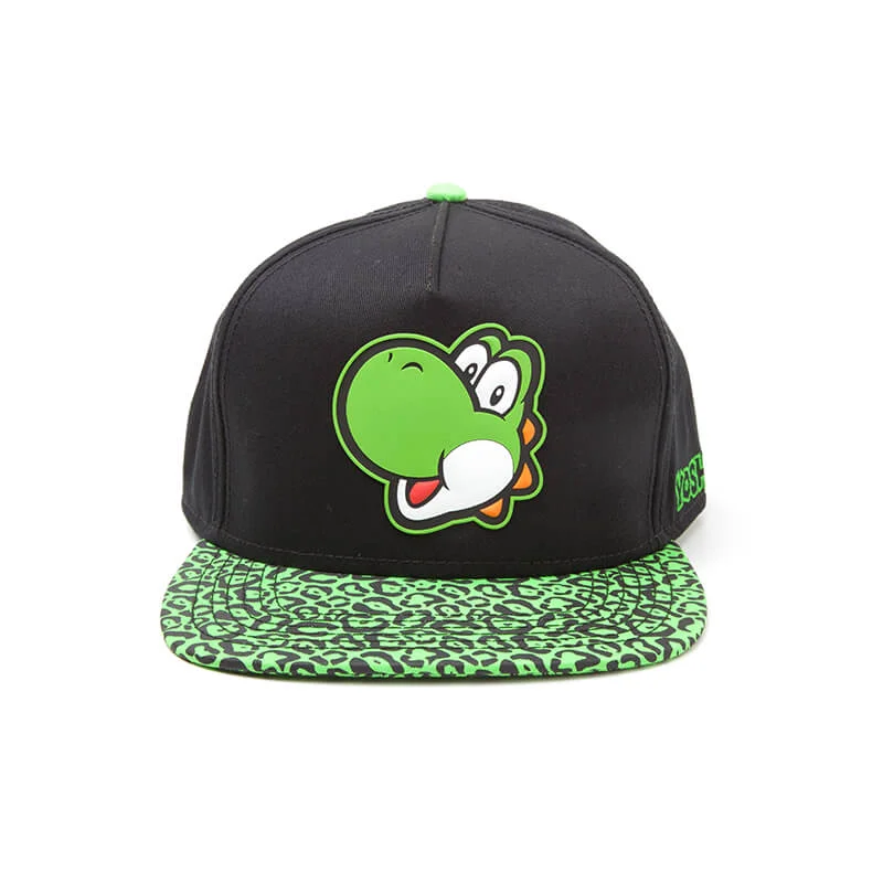 Casquette Yoshi Super Mario Nintendo -Noir/Vert Image 1
