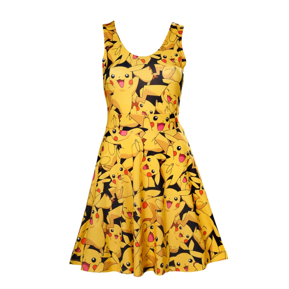 Robe Patineuse Pokémon Pikachu -Jaune - S - Citron Image 1