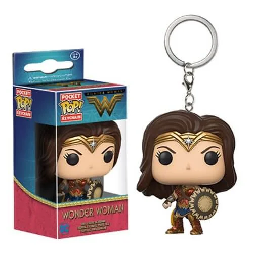 Porte-Clef Pocket Pop! Wonder Woman - DC Comics Image 1