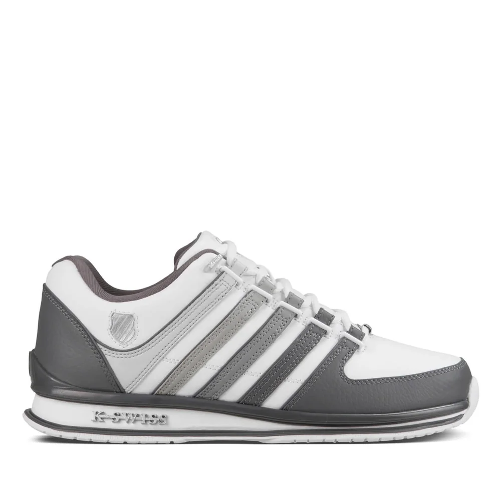 Baskets Homme Rinzler SP K-Swiss - Blanc / Gris - UK 7/EU 41 - White/Grey Image 1
