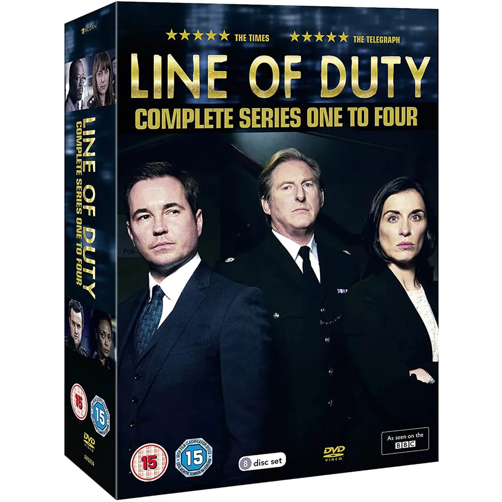 Line of Duty - Saisons 1-4 Coffret Image 1