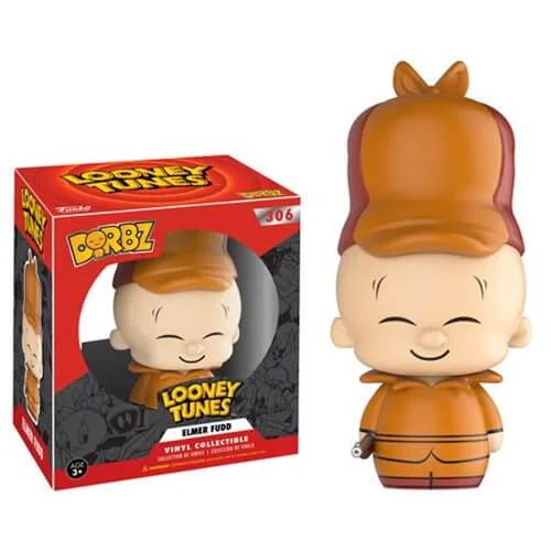 Figurine Dorbz Elmer Fudd avec Fusil Looney Tunes Image 1