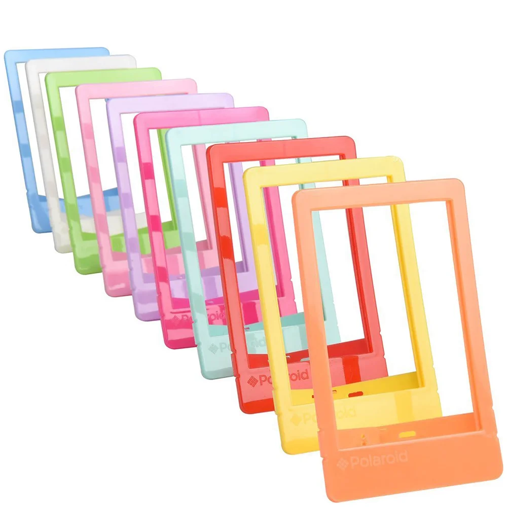 Lot de 10 Mini Cadres Colorés Polaroid pour Photos 2'x3' Polaroid - Multicolore Image 1