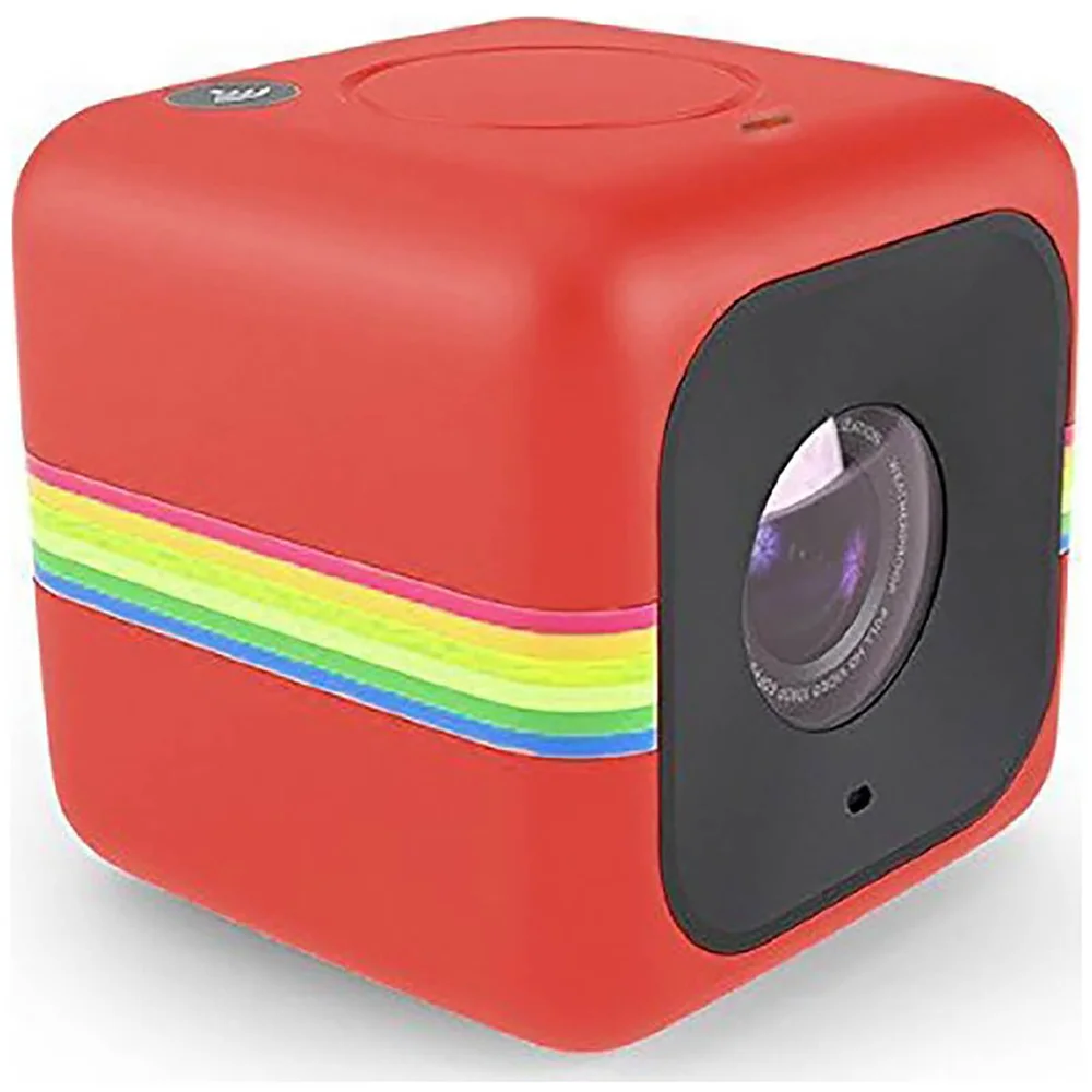 Caméra Cube et outdoor - Polaroid 1440p Wi-Fi - Rouge Image 1