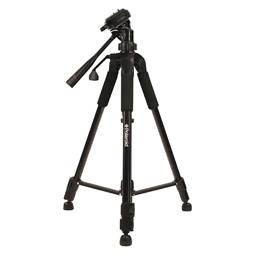 Trépied 145 cm Polaroid (Avec Sac de Transport Gratuit) -Noir Image 1