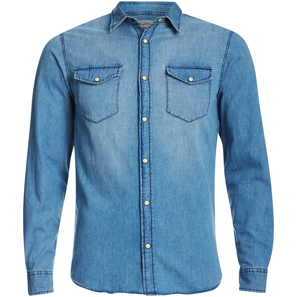 Chemise en Jean Originals Rone Jack & Jones -Bleu Clair - S - Bleu Image 1