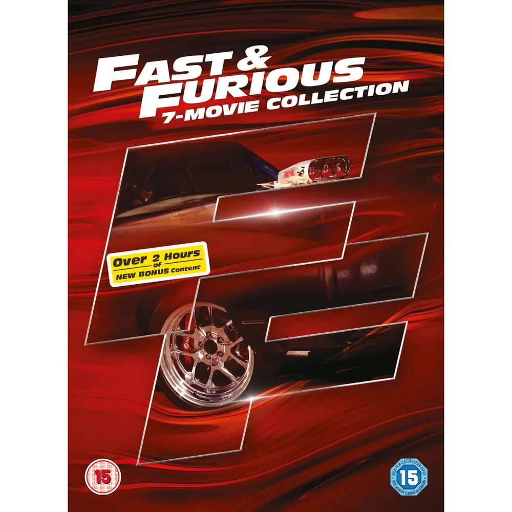 Fast & Furious - 1-7 + Bonus Disc Image 1