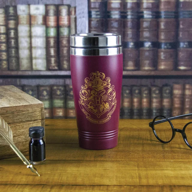 Tasse de voyage Harry Potter Poudlard - Bourgogne