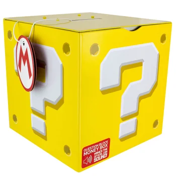 Tirelire Point d'Interrogation Nintendo Super Mario - Jaune