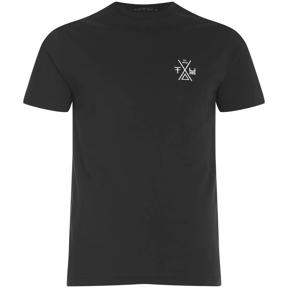 T-Shirt Homme Breakwater Friend or Faux -Noir - S - Noir Image 1