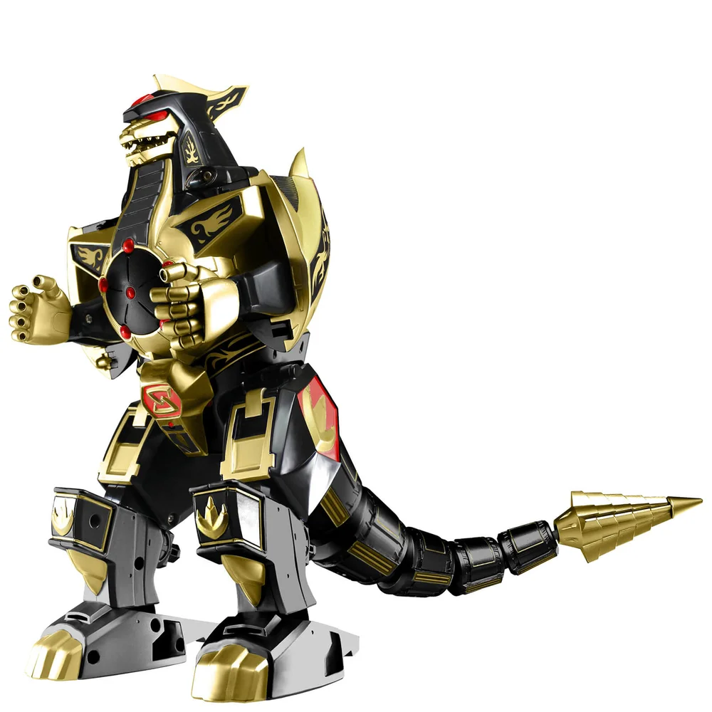 Figurine Dragonzord Or et Noir Power Rangers Legacy Image 1