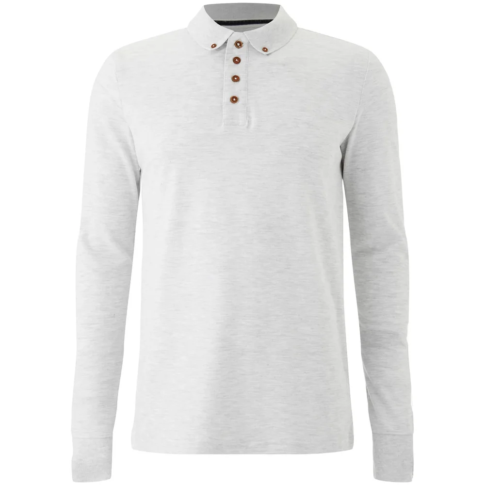 Polo Homme Brave Soul Lincoln - Blanc Chiné - S Image 1