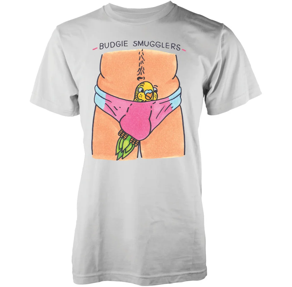 T-Shirt Homme Budgie Smugglers Abandon Ship - Blanc - S - Blanc Image 1