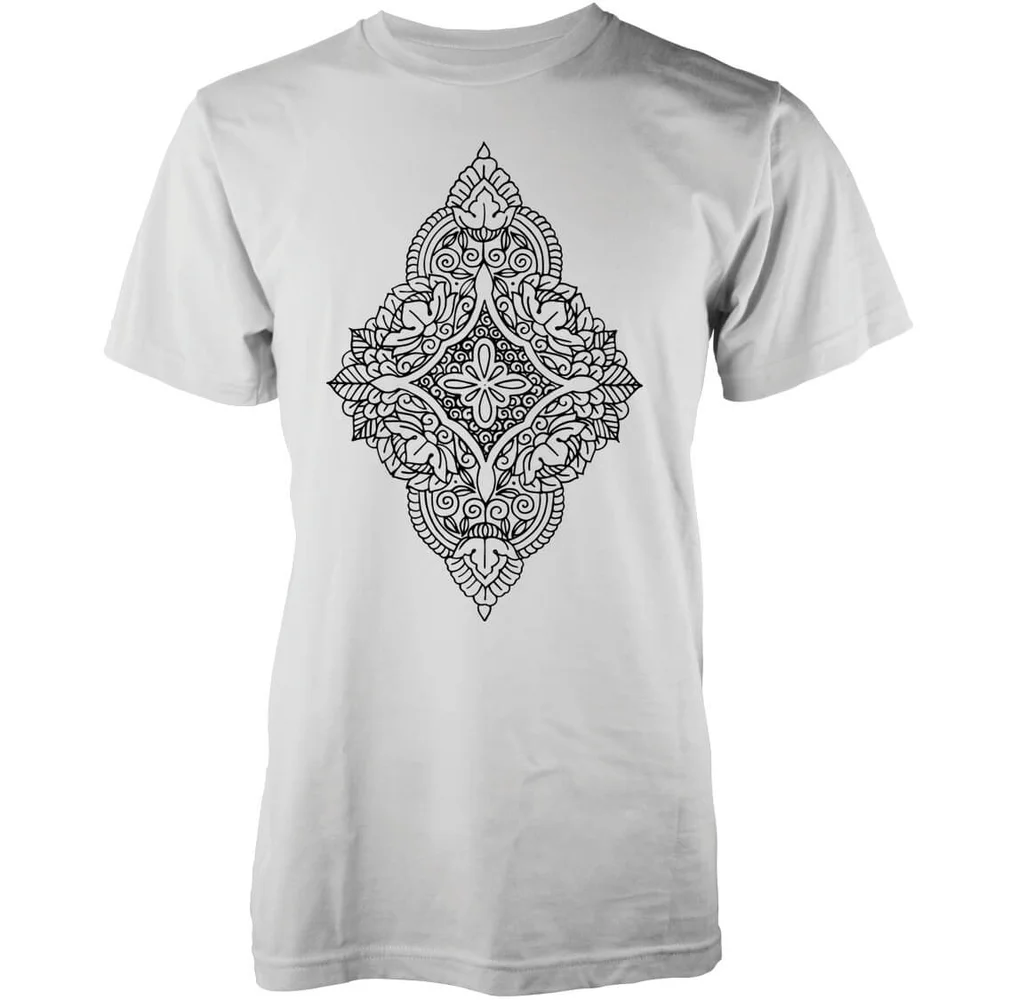 T-Shirt Homme Floral Diamond Abandon Ship - Blanc - S - Blanc Image 1