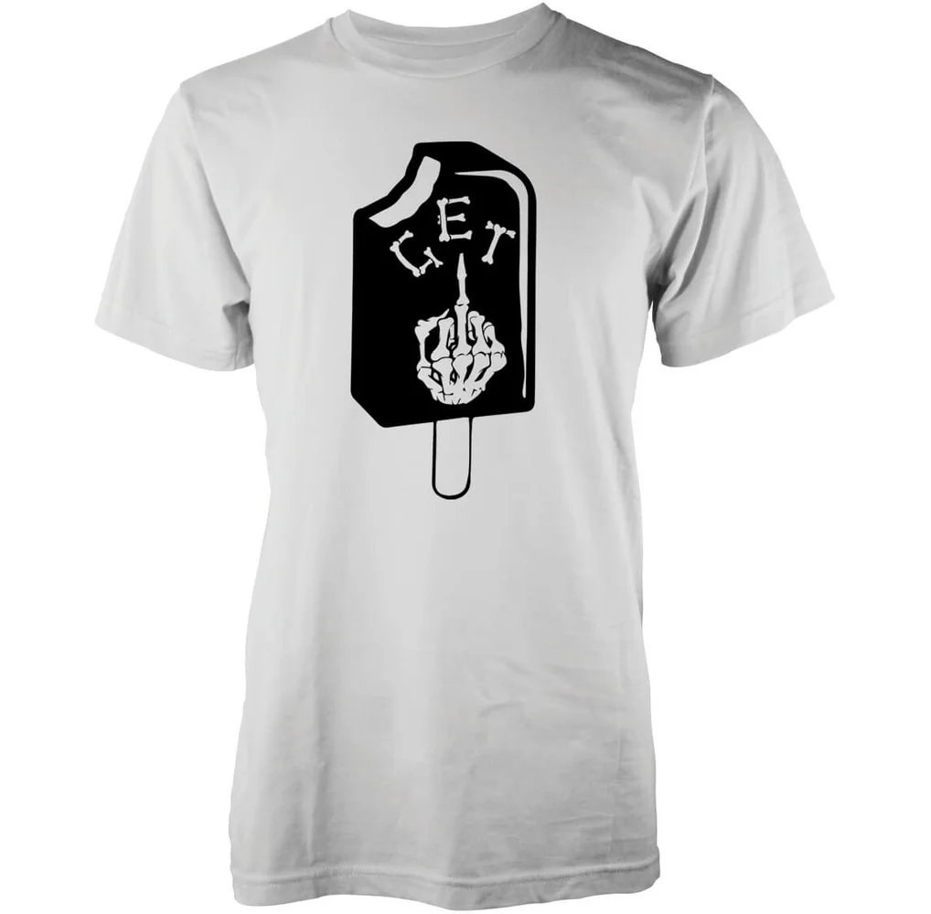 T-Shirt Homme Get Skeleton Abandon Ship - Blanc - S - Blanc Image 1