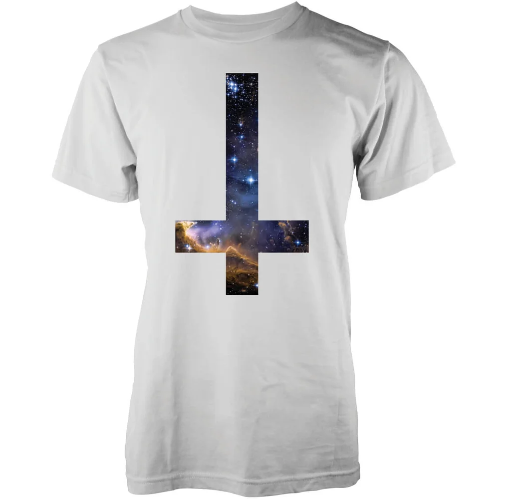 T-Shirt Homme Croix Cosmique Abandon Ship -Blanc - S - Blanc Image 1