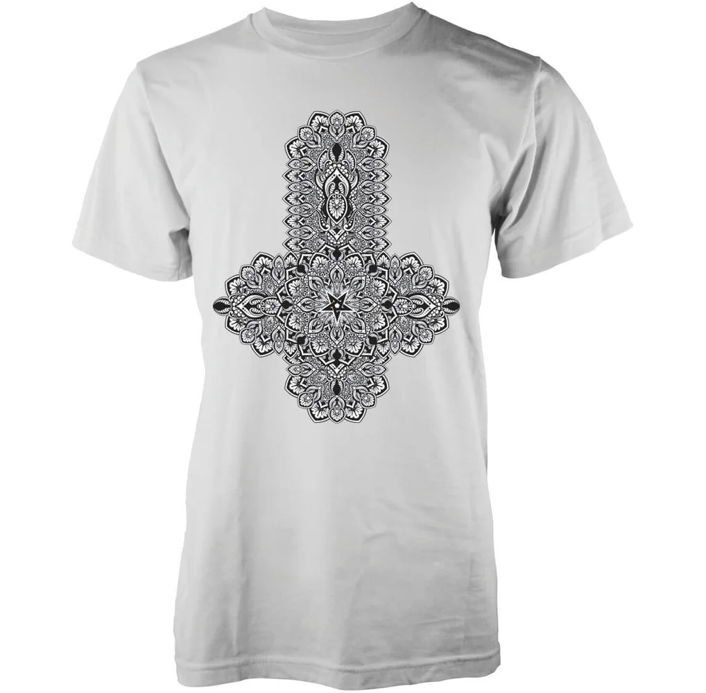 T-Shirt Homme Floral Black Cross Abandon Ship - Blanc - S - Blanc Image 1