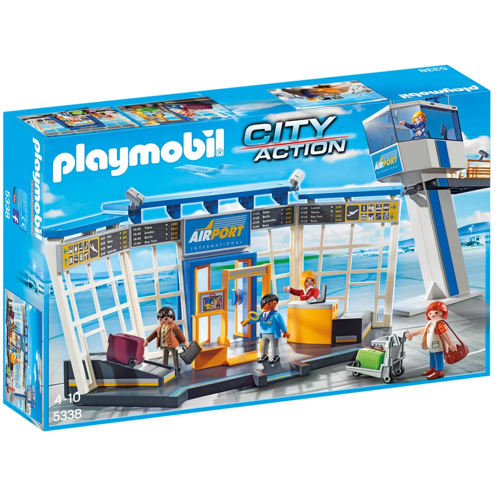 Aéroport avec tour de contrôle -Playmobil (5338) Image 1