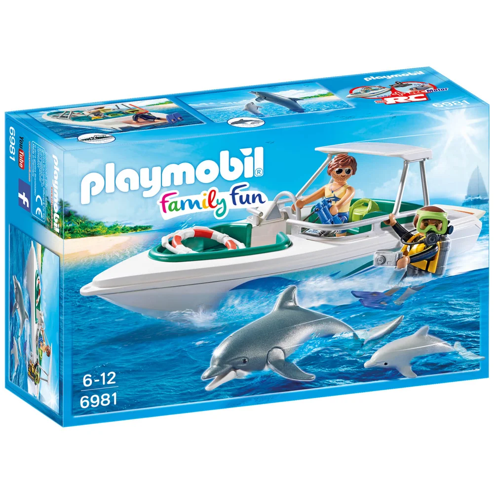 Bateau de plongée (6981) -Playmobil Family Fun Image 1