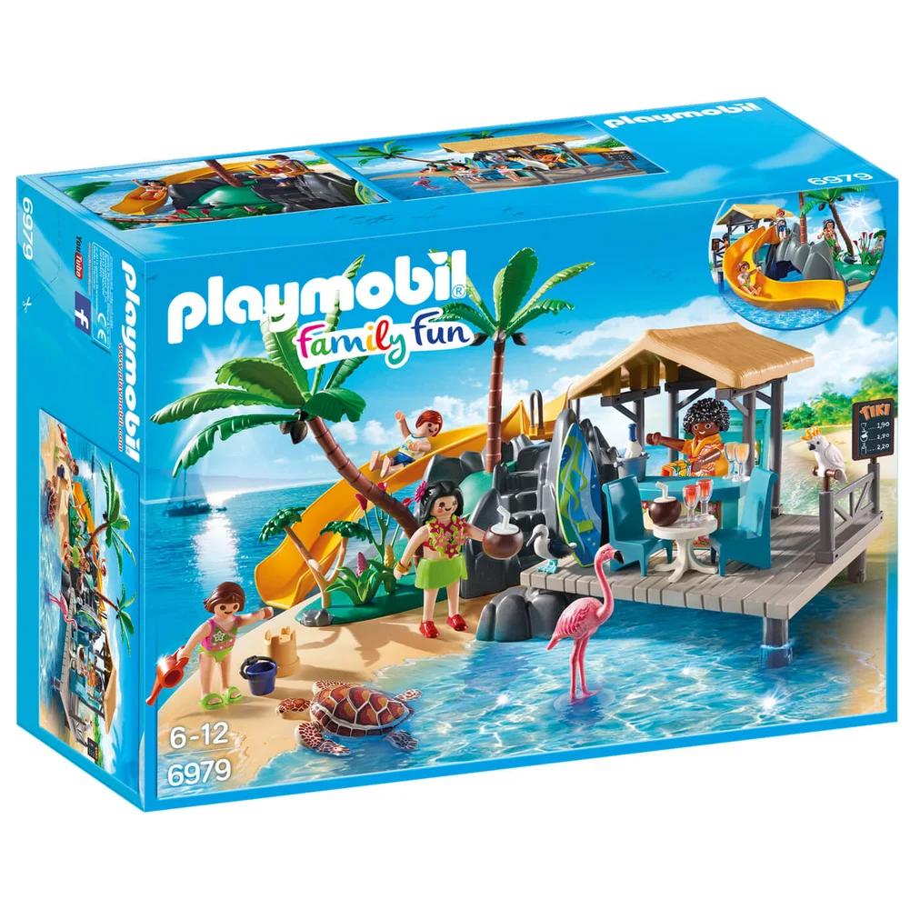 Ile avec vacanciers (6979) -Playmobil Family Fun Image 1