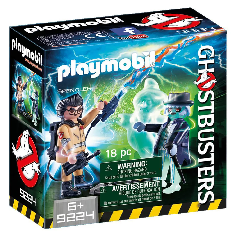 Spengler et fantôme Ghostbusters™ (9224) -Playmobil Image 1