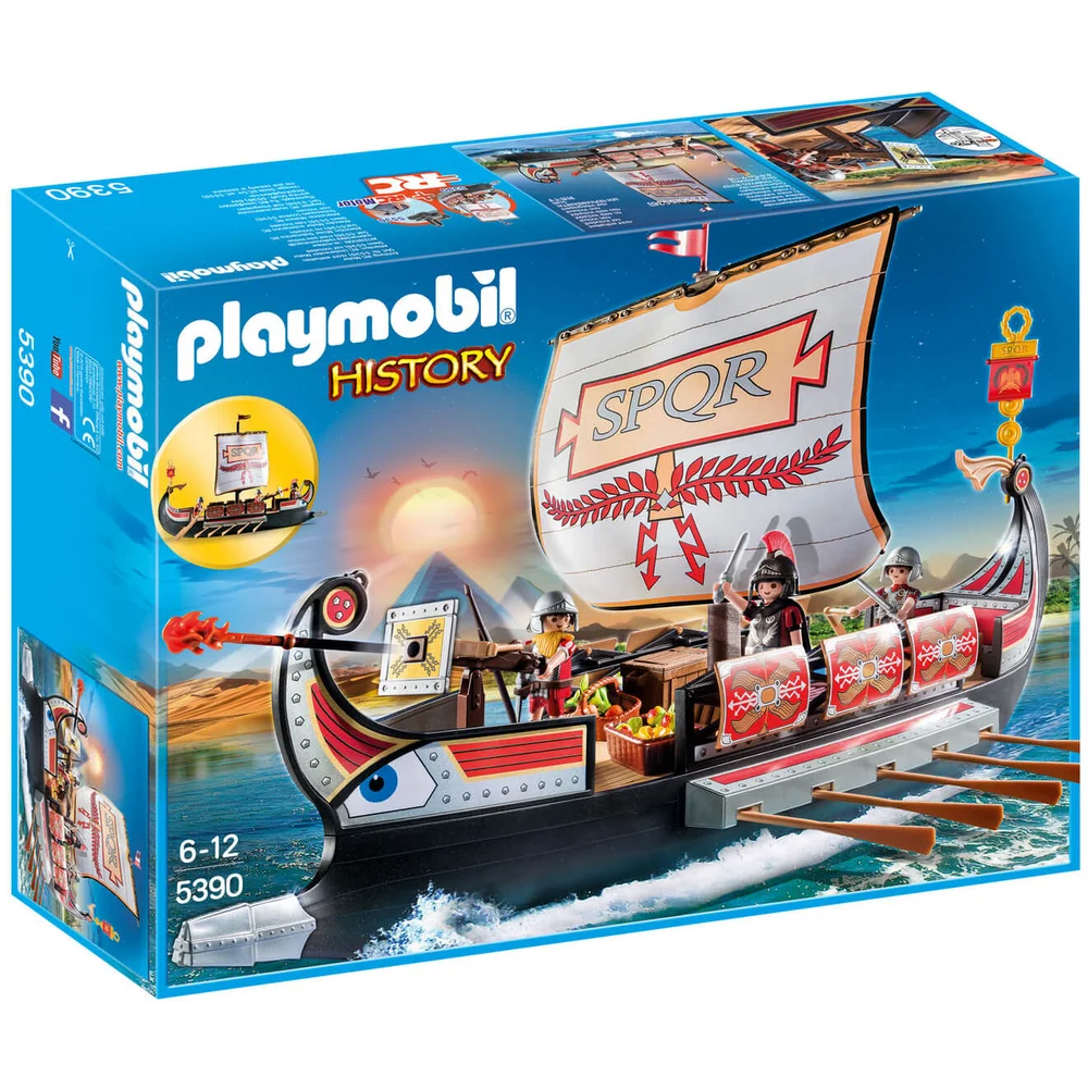 Galère romaine (5390) -Playmobil History Image 1