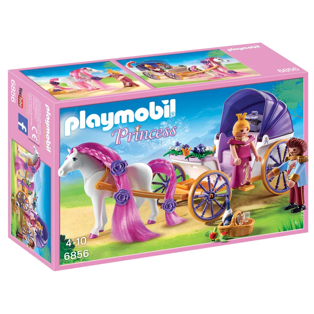 Calèche royale avec cheval à coiffer -Playmobil (6856) Image 1