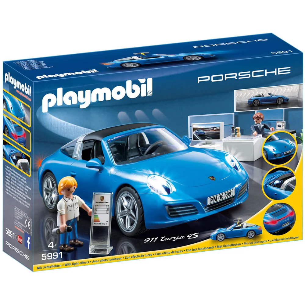 Porsche 911 Targa 4S (5991) -Playmobil Image 1