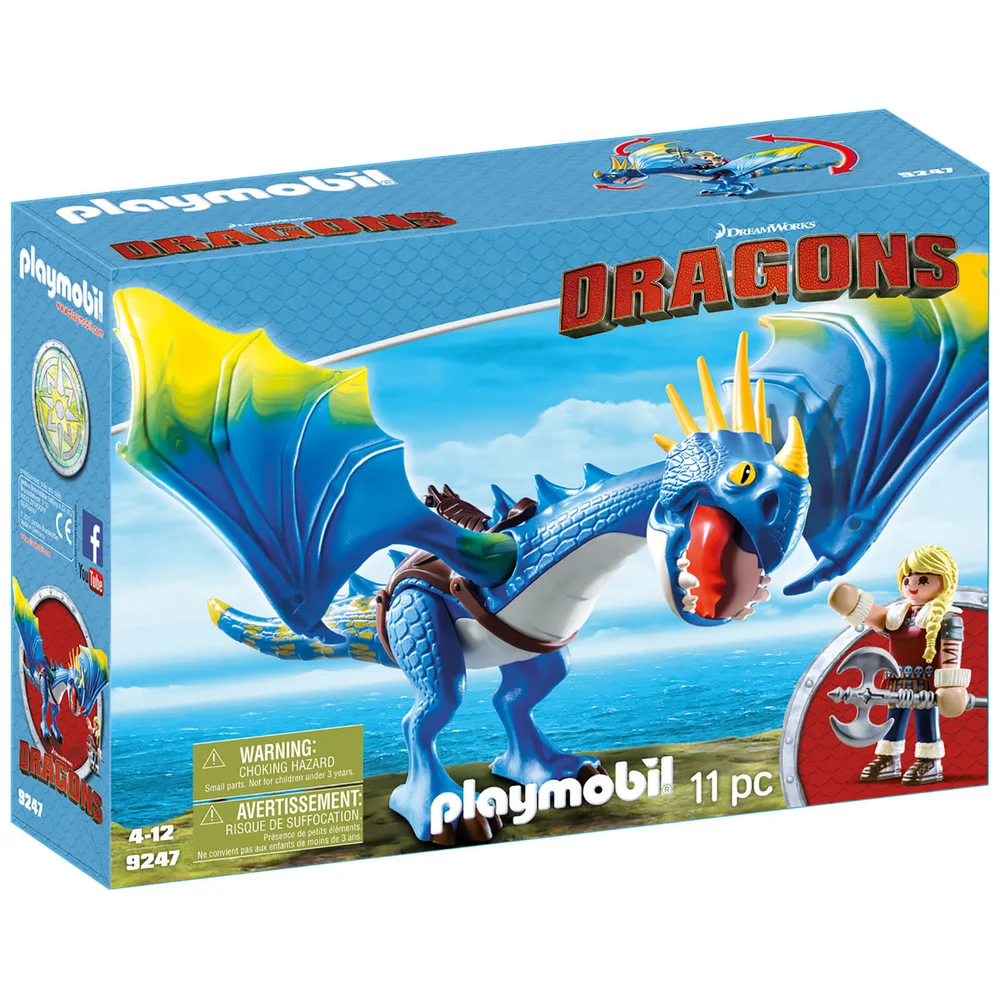 Astrid et Tempête - Playmobil Dragons (9247) Image 1