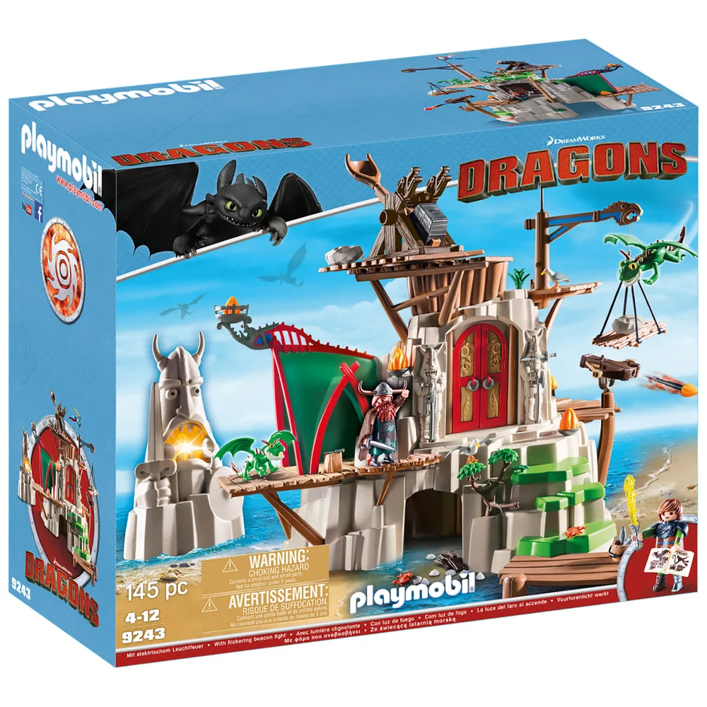 Campement de l'île de Beurk - Playmobil Dragons (9243) Image 1