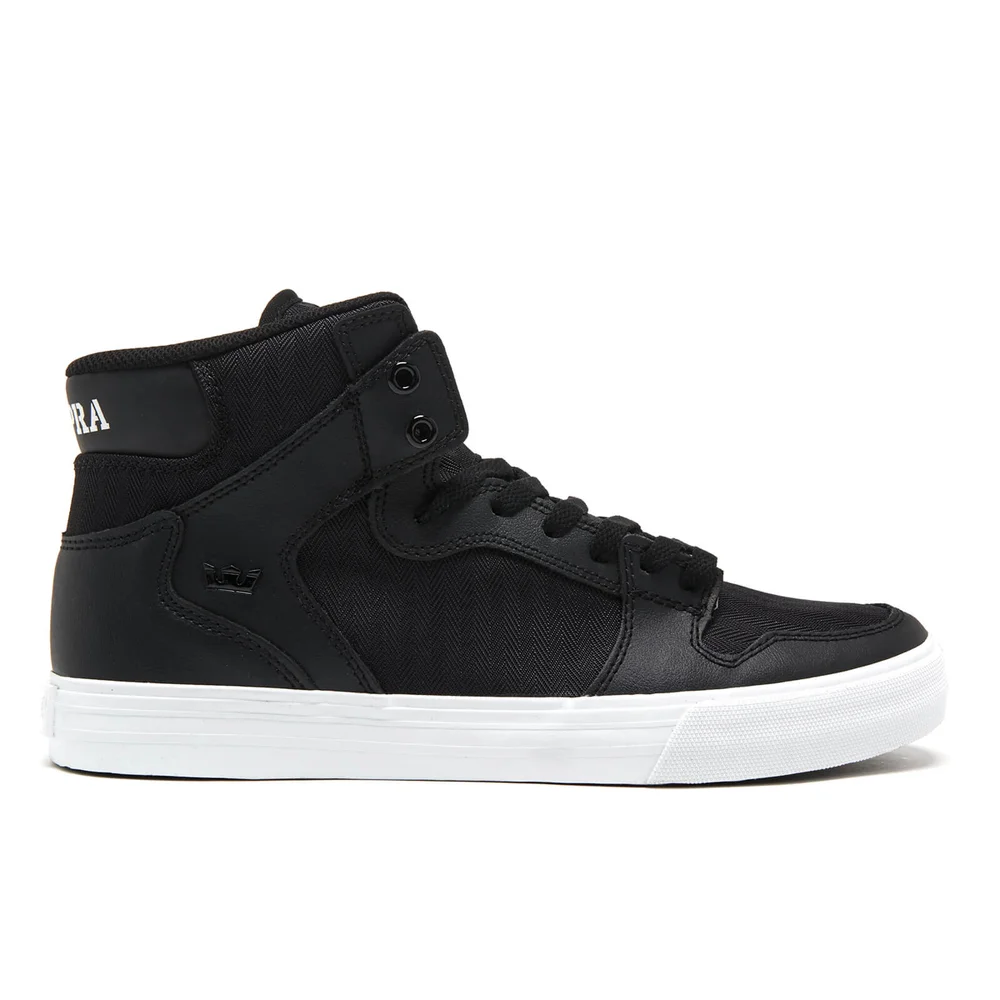 Chaussures Montantes Supra Vaider -Noir/Blanc - UK 7/EU 41 - Black/White Image 1